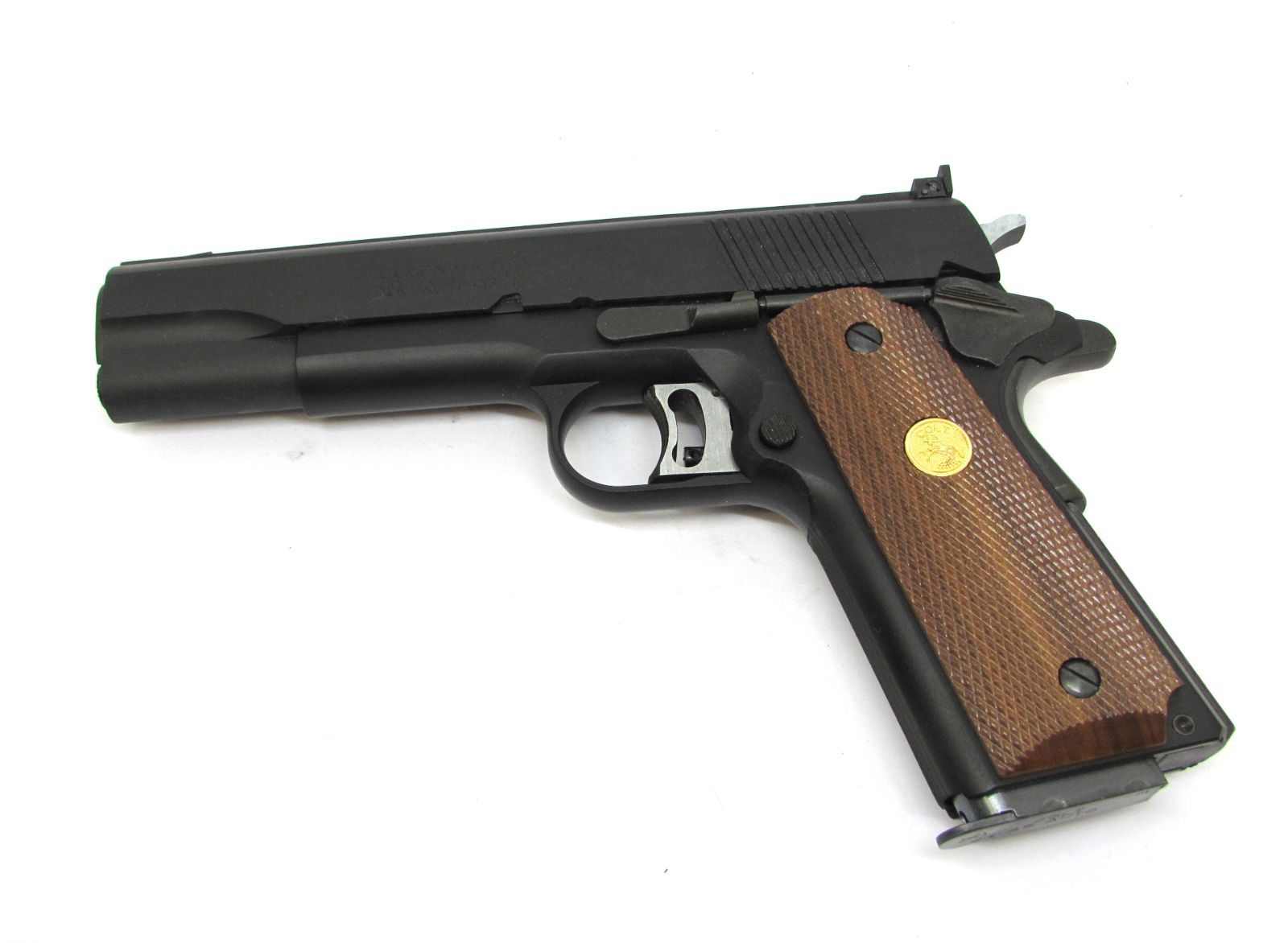 SPG規格 HARTFORD ハートフォード コルトマークⅣシリーズ70 ゴールドカップナショナルマッチ HW樹脂製 モデルガン 銃口インサー 保M1