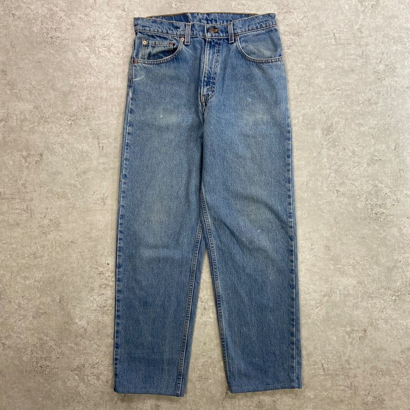 90年代 USA製 Levi's リーバイス 550 RELAXED FIT TAPERD LEG ワイド