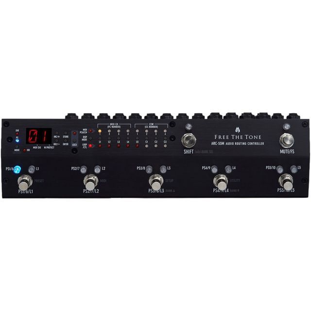 Free The Tone フリー ザ トーン ARC-53M [Black] AUDIO ROUTING CONTROLLER　ルーティング システム スイッチャー