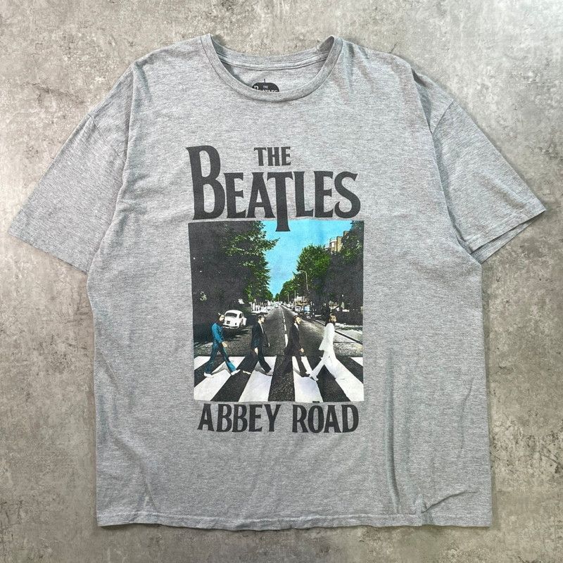 THE BEATLES ザ ビートルズ ABBEY ROAD アビーロード バンドTシャツ メンズXXL 古着 バンT ビッグサイズ 大きいサイズ