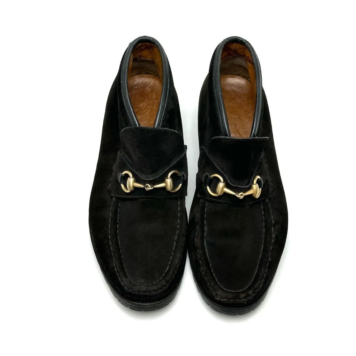 楠本質店/元住吉】グッチ/GUCCI モカシンブーツ スエード 7サイズ(約
