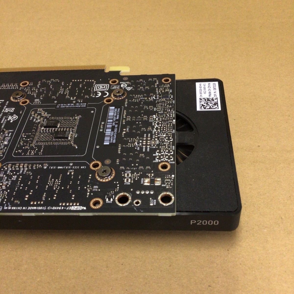 中古」グラフィックスボード QUADRO P2000 5GB 管理番号 Wa44 - メルカリ