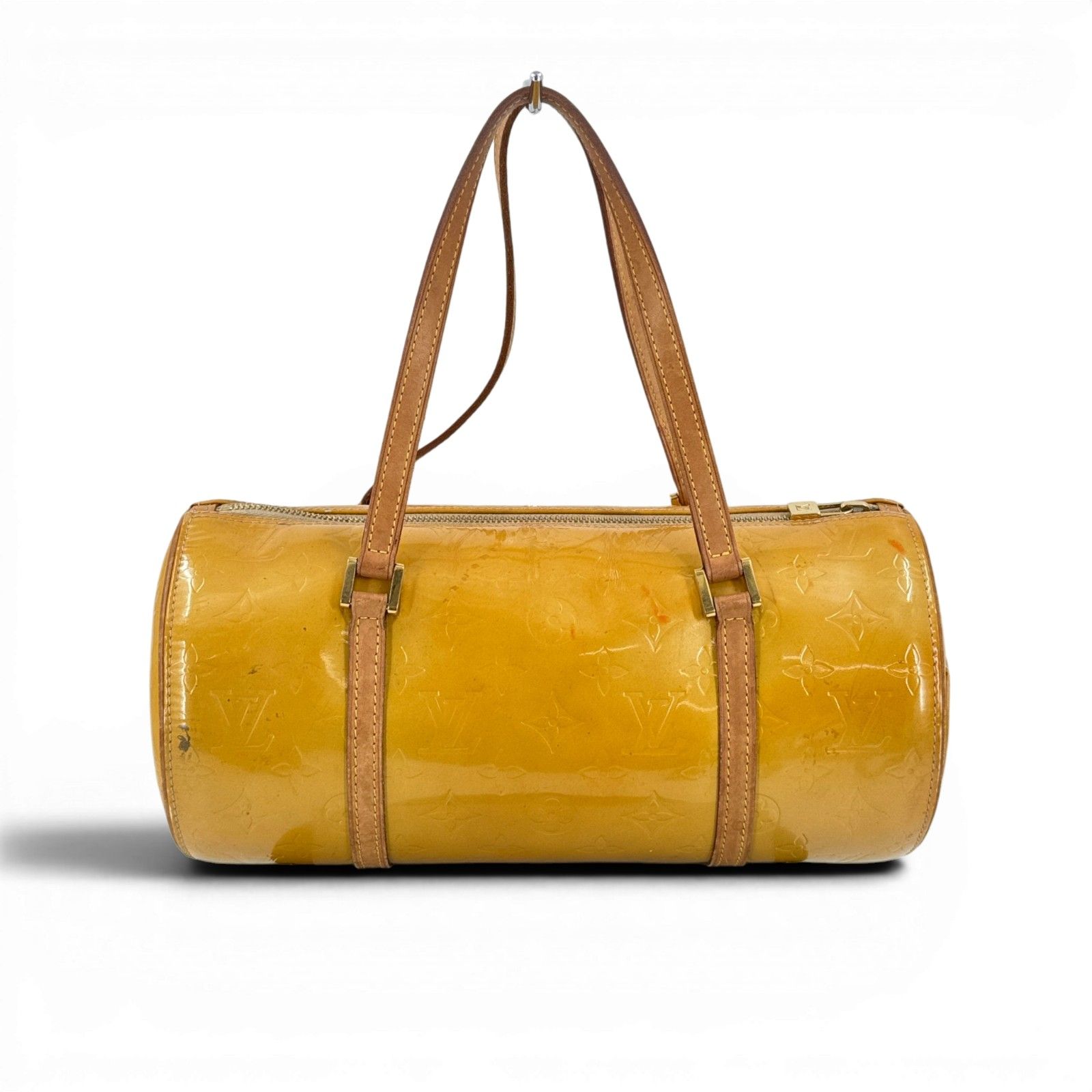 Louis Vuitton モノグラム　ヴェルニ　ベッドフォード　イエロー LOUIS VUITTON モノグラム・ヴェルニ イエロー ベッドフォード M91006
