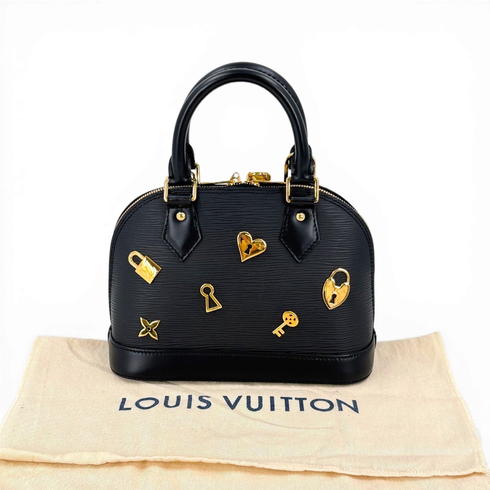 LOUIS VUITTON エピ ノワール ラブロック アルマ BB M52884