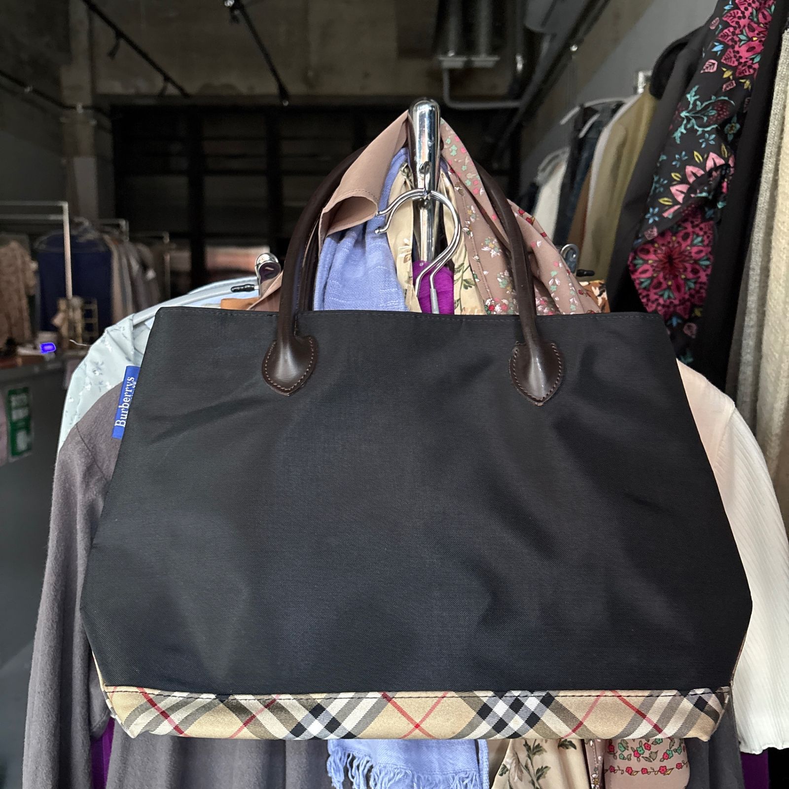 東あずま店 併売品】 Burberry BLUE RABEL バーバリーブルーレーベル
