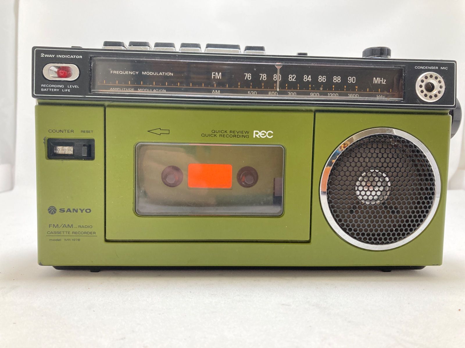 SANYO サンヨー MR1978 ラジカセ - メルカリ
