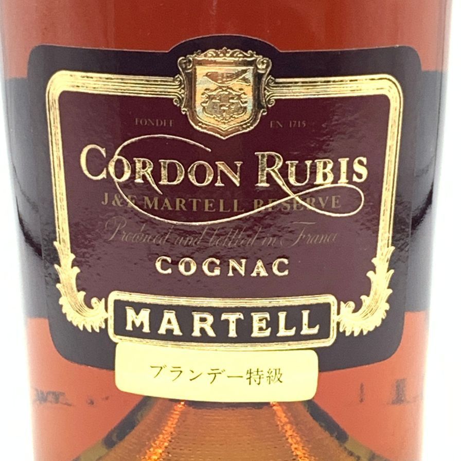 マーテル コルドンルビー 700ml 40％ マーテル コルドンルビー 700ml 40%B1