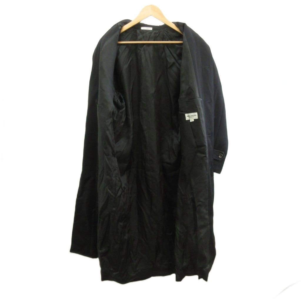 メンズティノラス MEN'S TENORAS ステンカラーコート ウール M 黒
