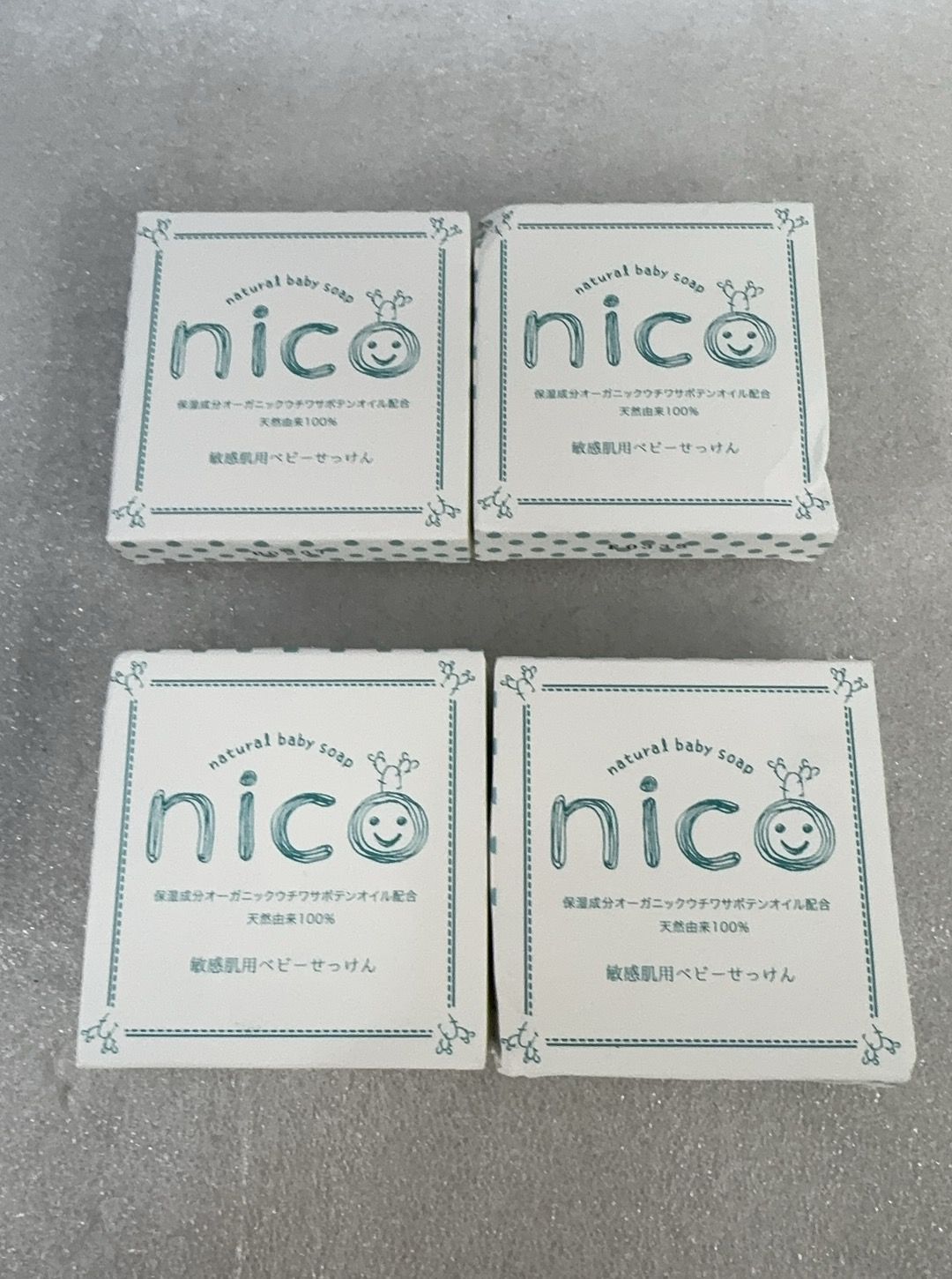 nicoせっけん nico石鹸 50g×4個--529379 - メルカリ