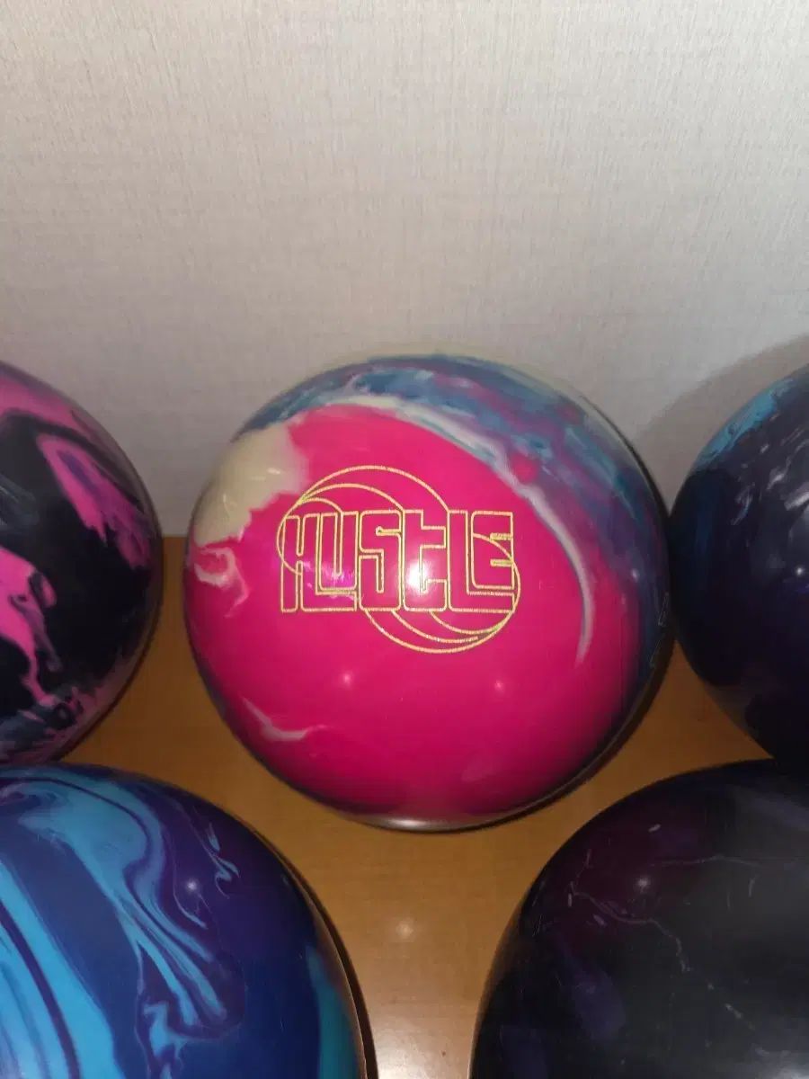ROTOGRIP (ロトグリップ) 허=LOVE YOURSELF 承 'Her' ハッスル BMS 14 パウンド 左 中古ボーリングボール