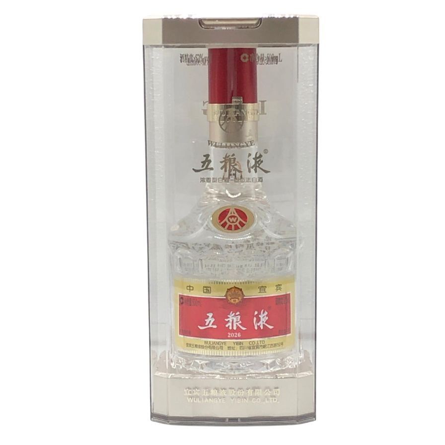 五粮液　白酒　2026年製 五粮液 2026 500ml 52% 中国酒【未開栓】 - メルカリ