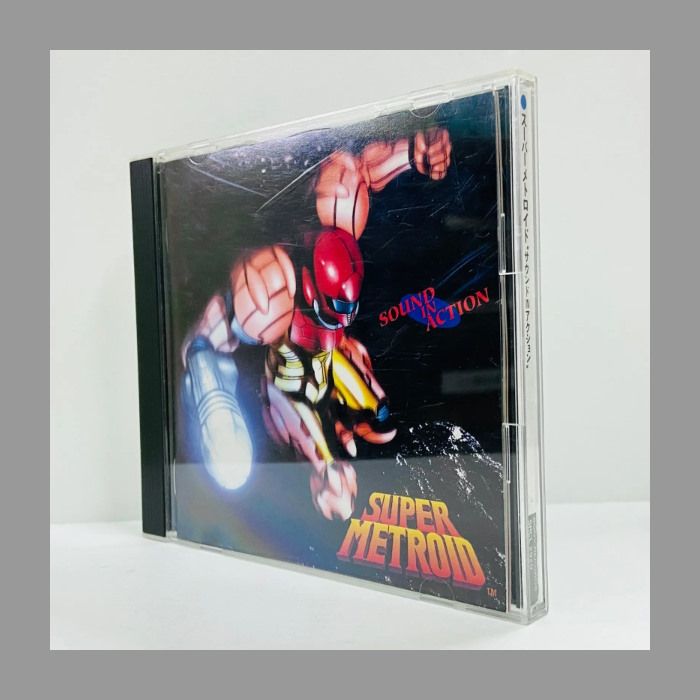 【倉吉店】中古 CD  ステッカー付 / SUPER METROID “SOUND IN ACTION” スーパーメトロイド サウンドインアクション【329-1034】 【329】 倉吉店】中古 CD ステッカー付 / SUPER METROID “SOUND IN ACTION