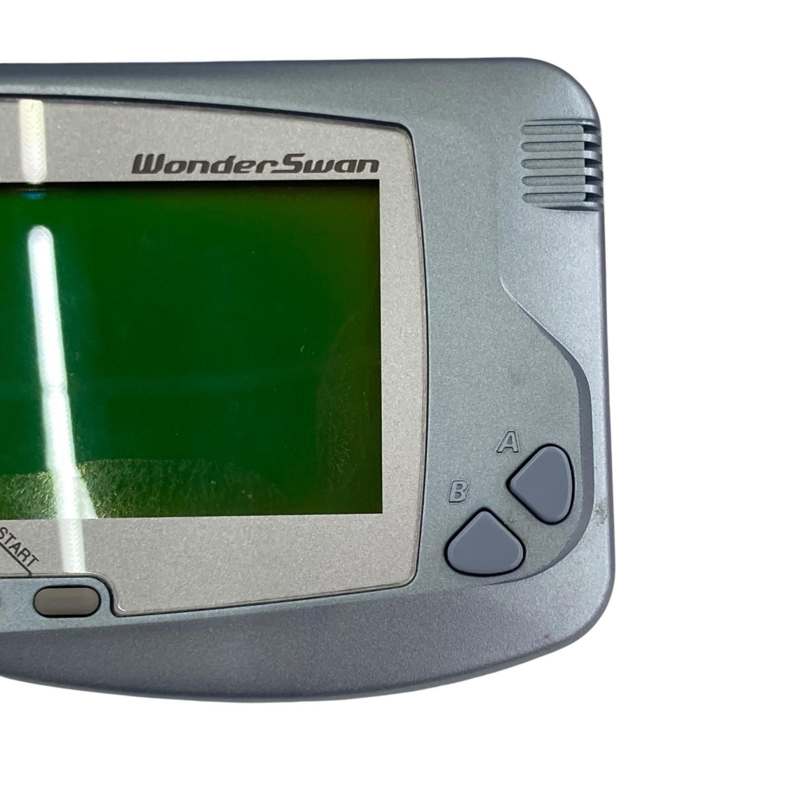 186000 ジャンク品 BANDAI バンダイ ワンダースワン 本体 ソフト3点