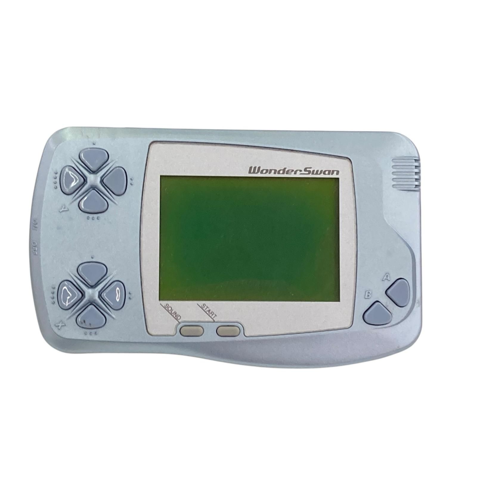 186000 ジャンク品 BANDAI バンダイ ワンダースワン 本体 ソフト3点