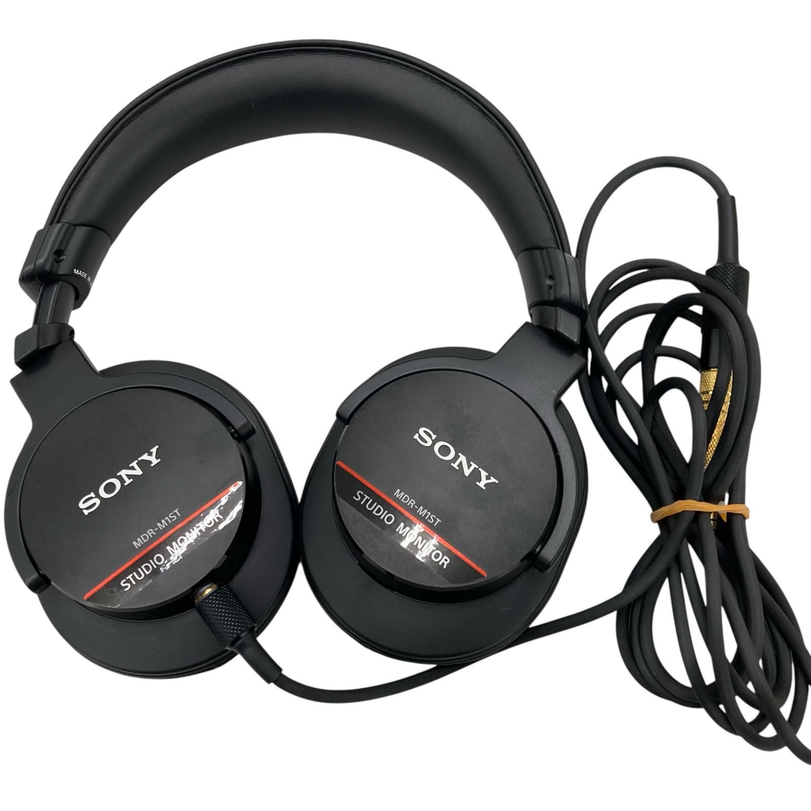 186001 動作未確認 SONY ソニー イヤホン・ヘッドホン（有線） MDR-M1ST ステレオヘッドホン