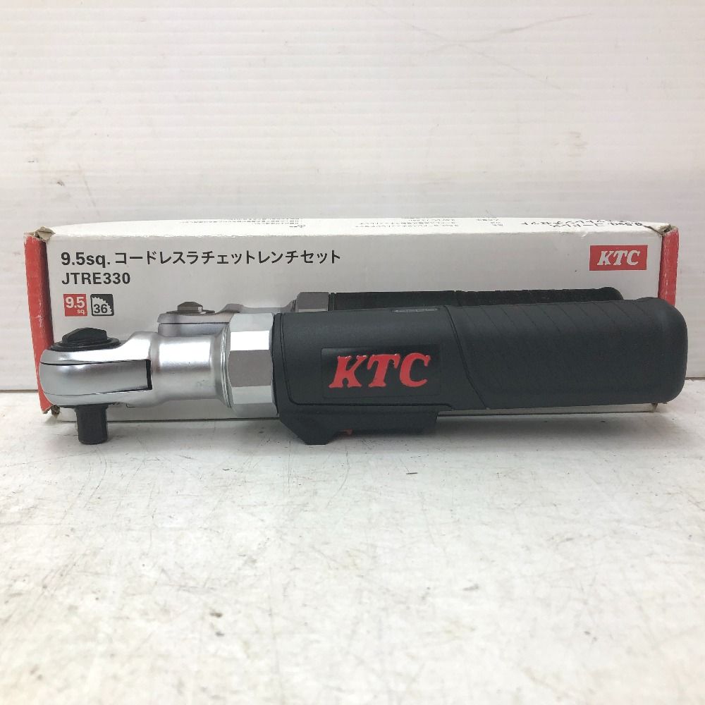 KTC 京都機械工具 9.5sq. コードレスラチェットレンチセット JTRE330 中古美品