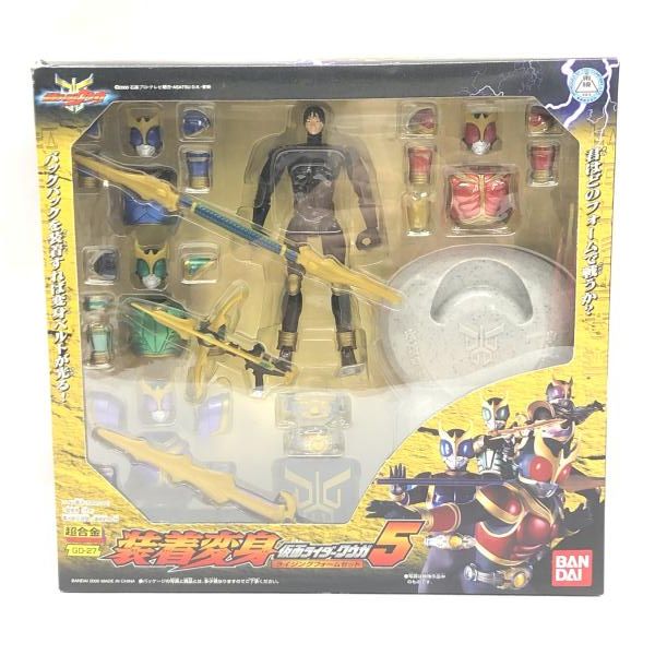HM)仮面ライダークウガ ライジングフォームセット 装着変身5 超合金GD 