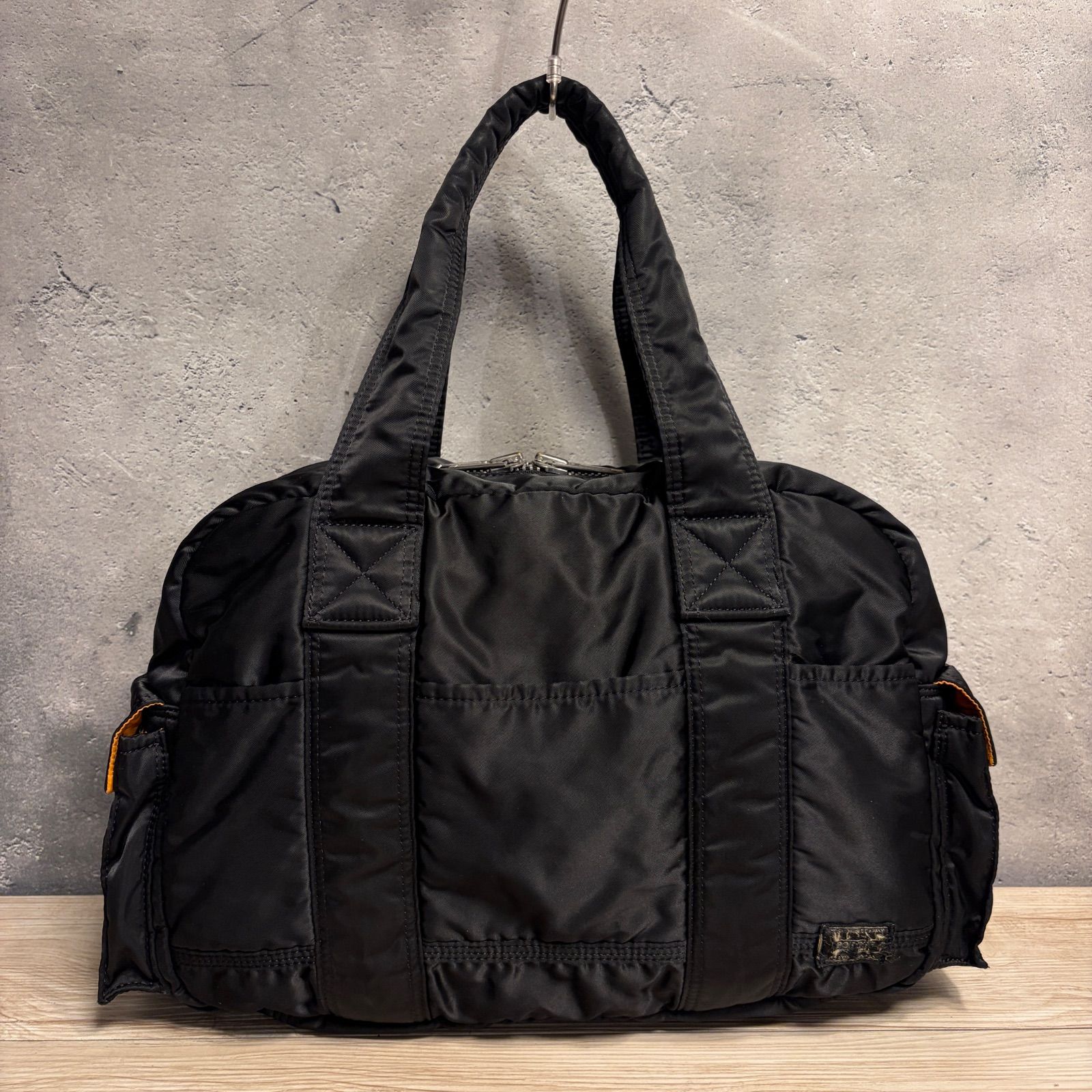 ✨PORTER タンカー ボストンバッグ ブラック 旧ファスナー Navy Box6-899 6,864円