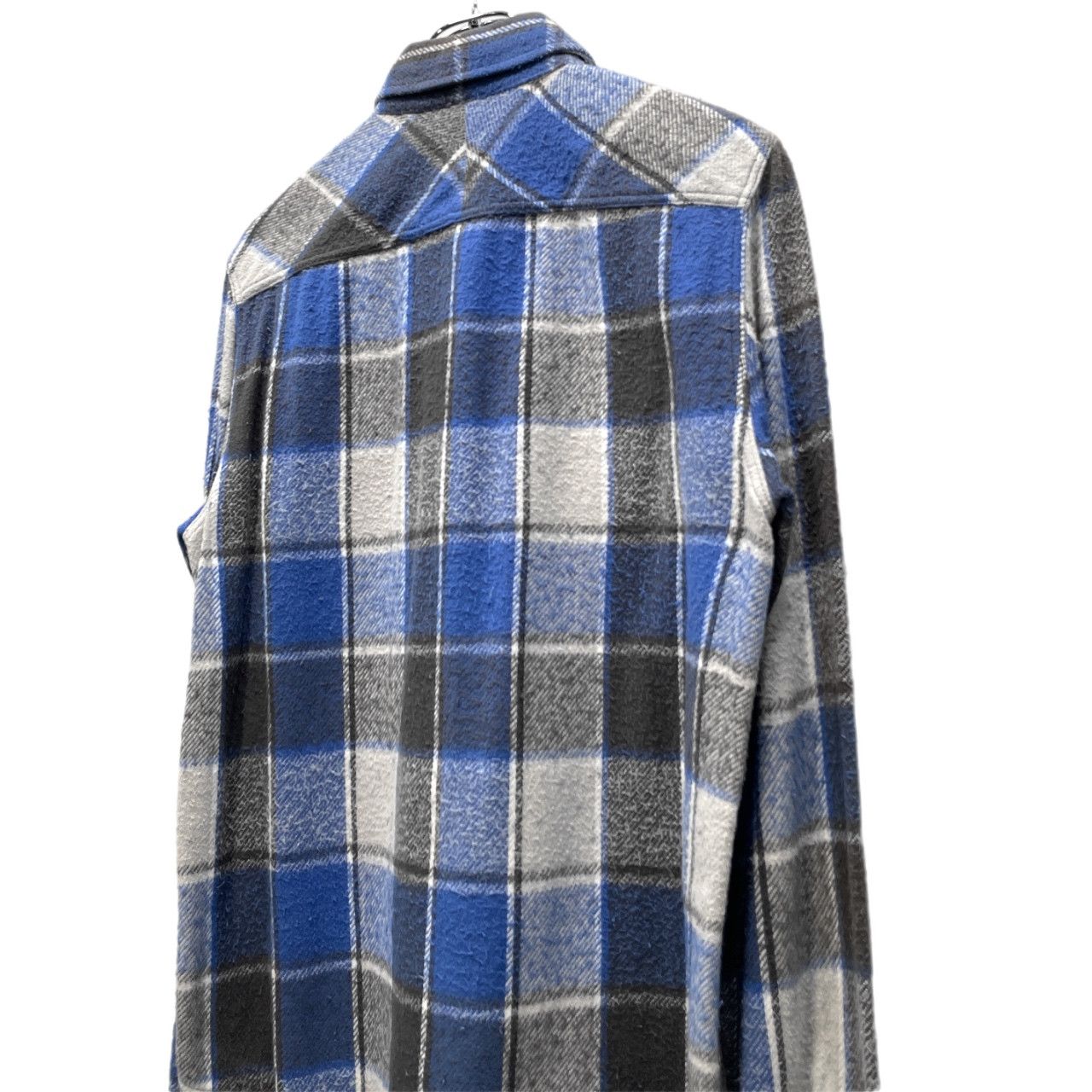 NUMBER NINE 05AW コットンフランネルダブルポケットチェックシャツ