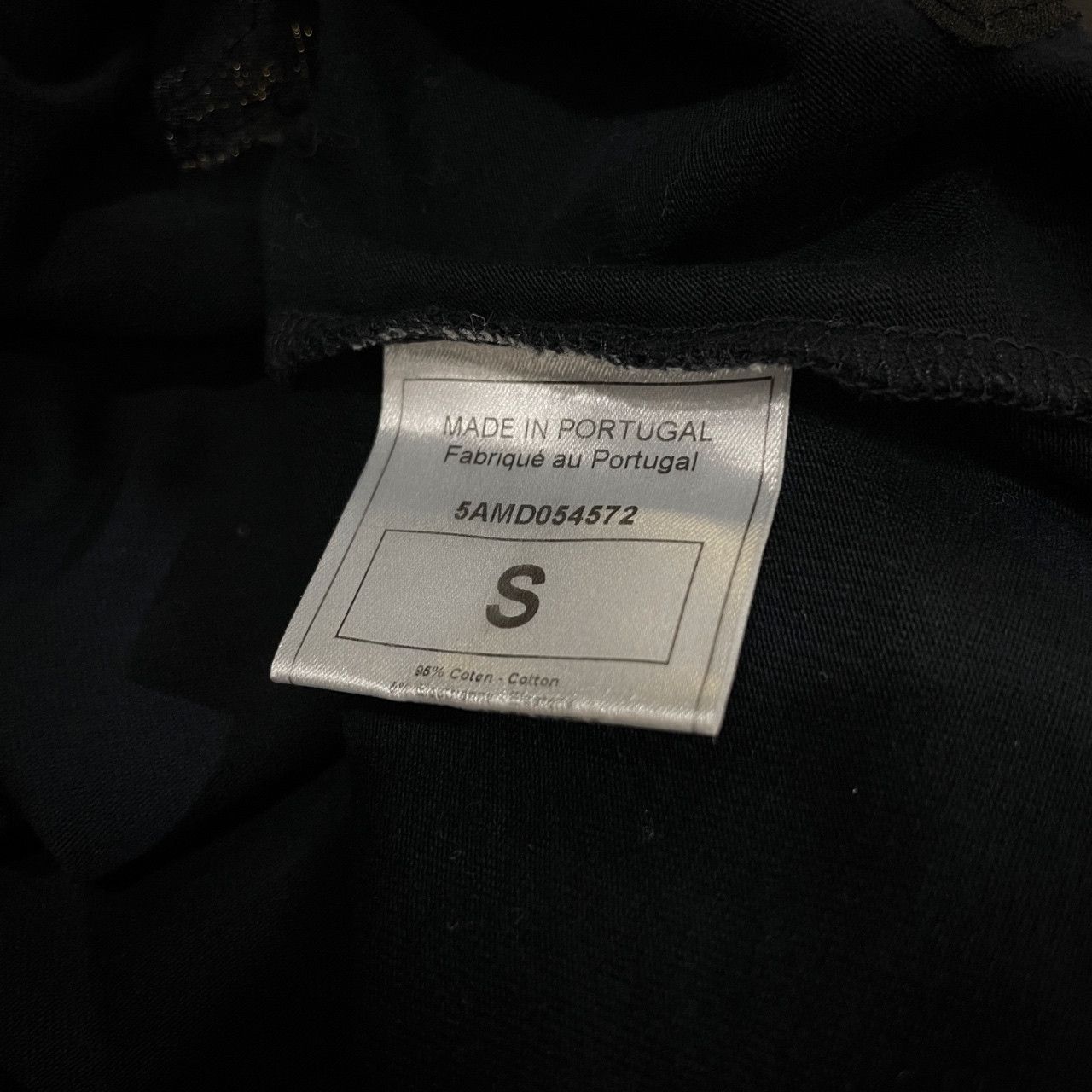 John Galliano 蝶々刺繍フリルタンクトップ ノースリーブカットソー T
