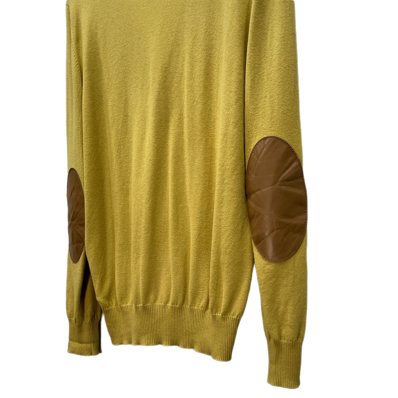 Maison Margiela 14 16SS カウレザーエルボーパッチコットンウール 