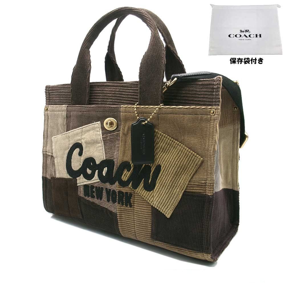 保存袋付き) コーチ バッグ COACH ゴールド パーティバッグ 収納袋付き
