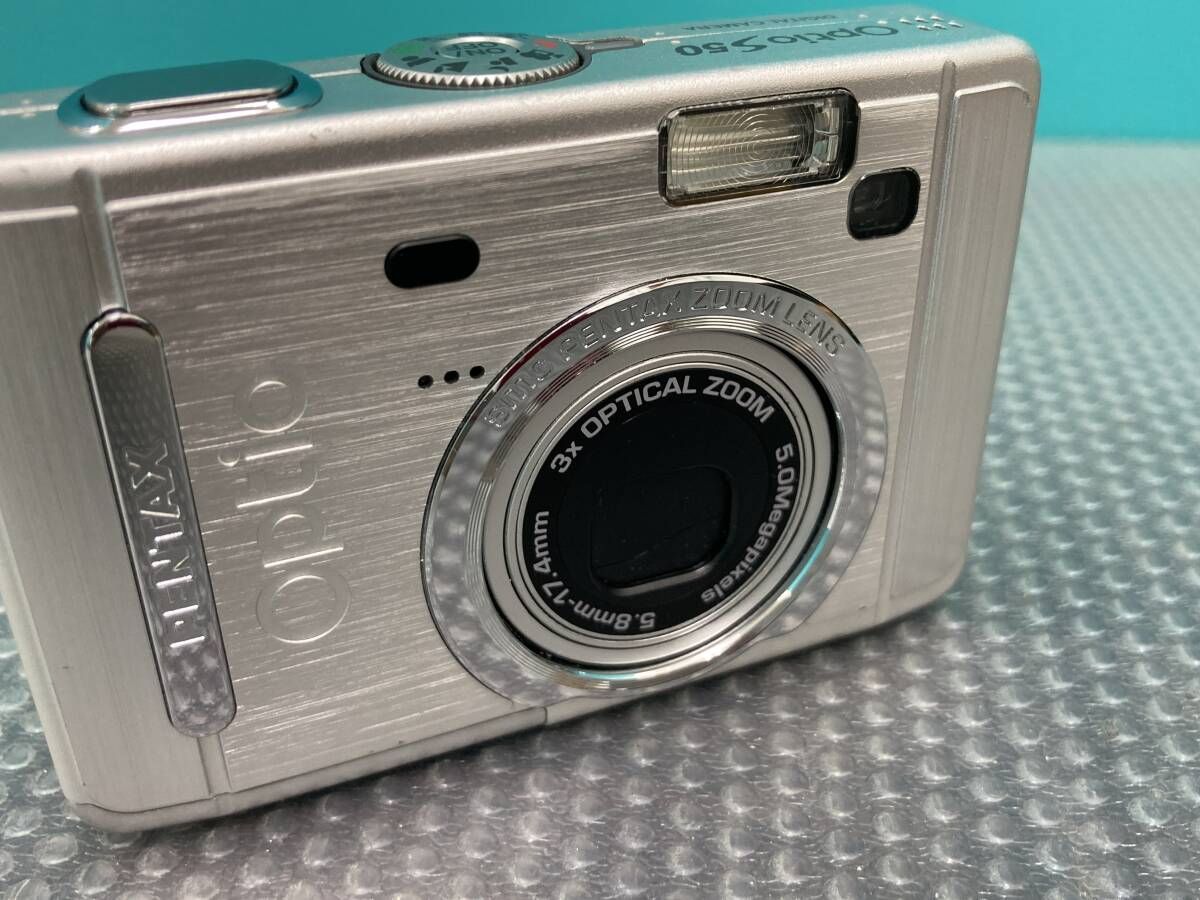 MR-02799 PENTAX Optio S50 デジタルカメラ シルバー デジカメ - メルカリ