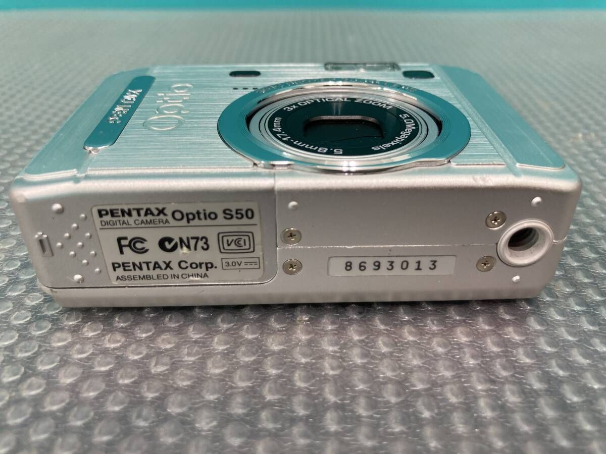 MR-02799 PENTAX Optio S50 デジタルカメラ シルバー デジカメ - メルカリ