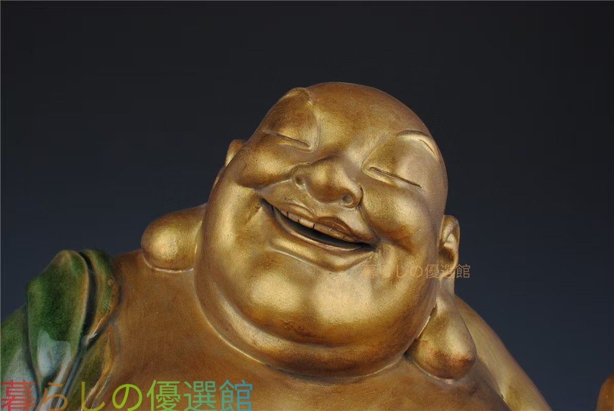 清時代 弥勒仏 仏像 置物 仏教美術 開運gd429 - メルカリ