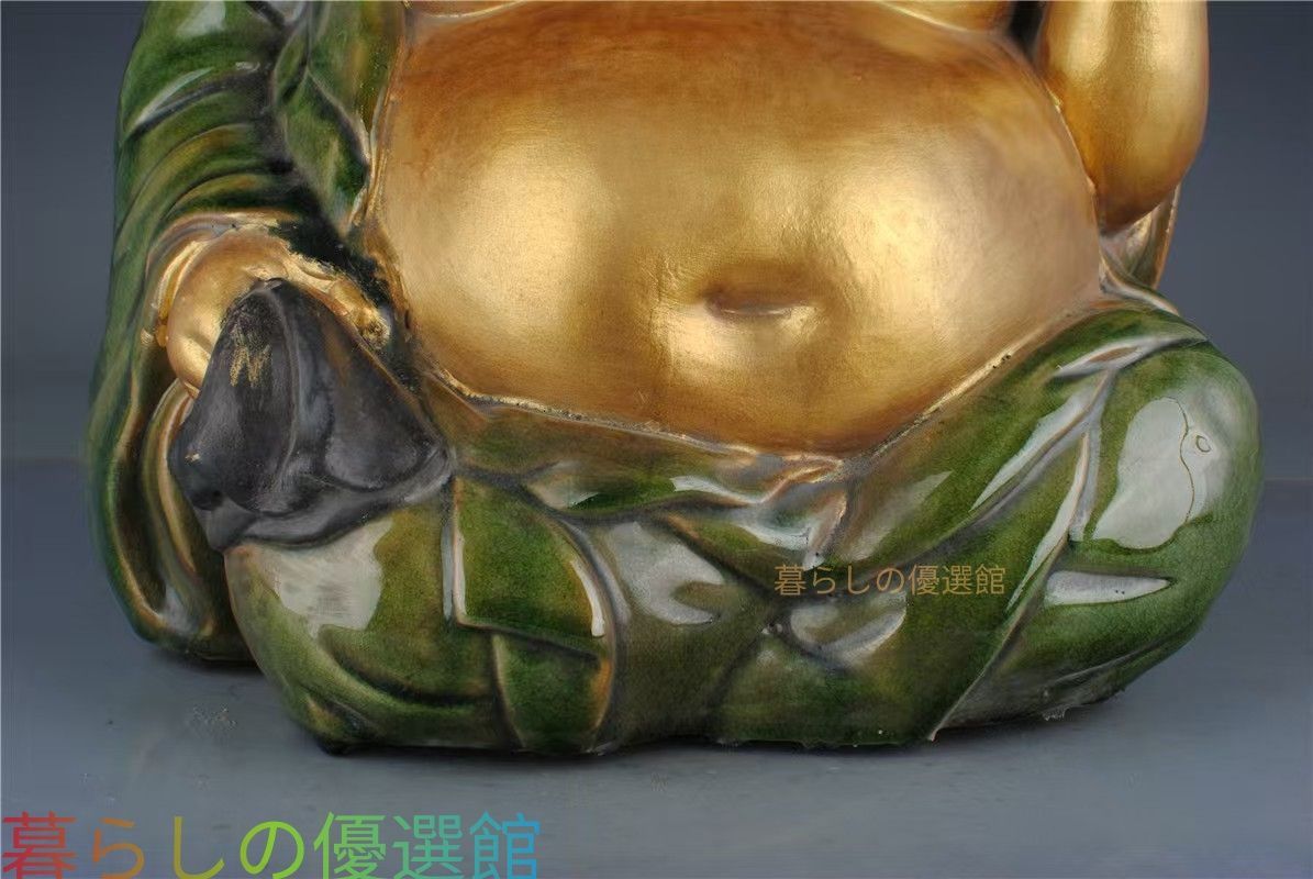 清時代 弥勒仏 仏像 置物 仏教美術 開運gd429 - メルカリ
