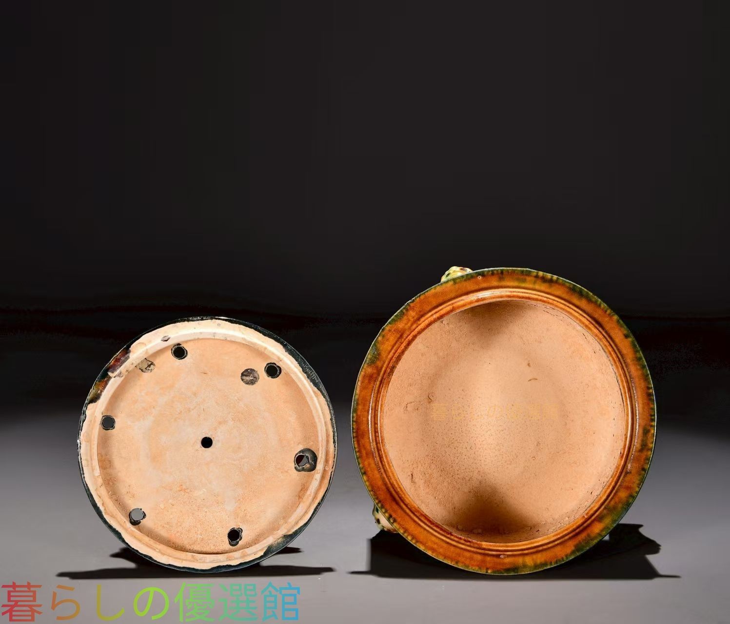 上品】中国美術 唐三彩 孔雀 香炉 陶磁器 古美術gd429 - メルカリ