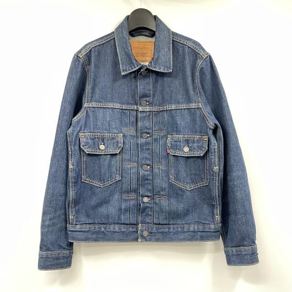 【中古】LEVI'S Premium TYPE2 トラッカージャケット サイズS インディゴ A7632-0008 リーバイス[17][240017768893] 中古】LEVI'S Premium TYPE2 トラッカージャケット サイズS インディゴ