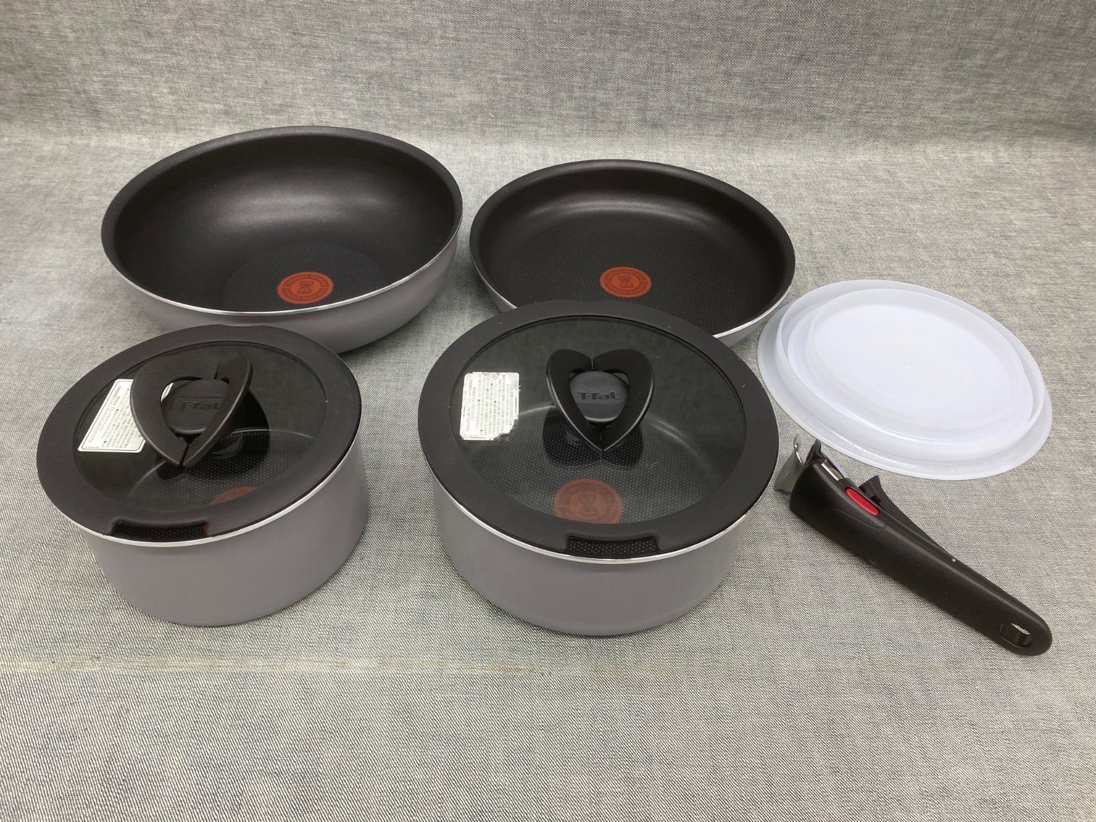 ≪中古品≫ T-fal インジニオ・ネオ フレーズグレー 9点セット - メルカリ