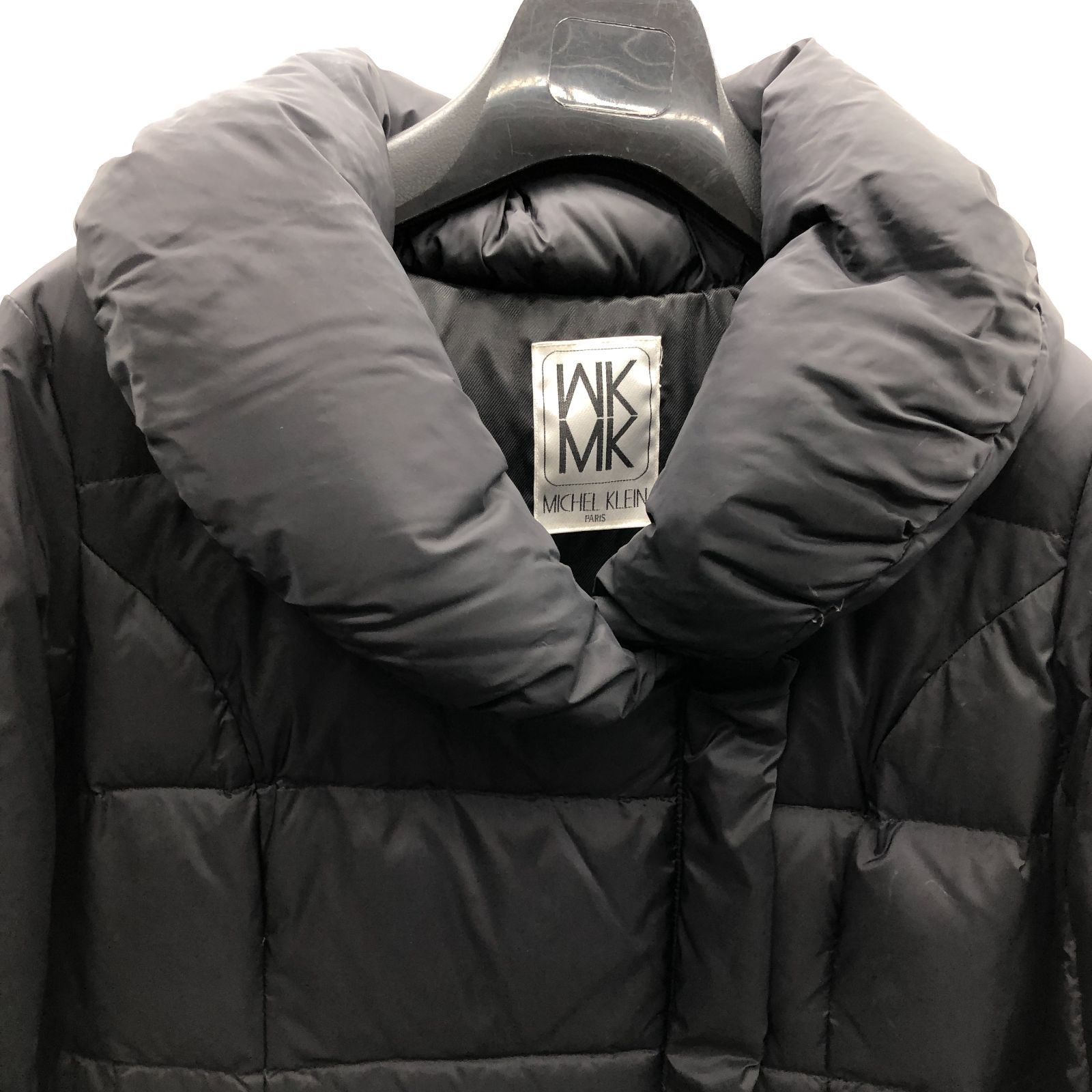 MICHEL KLEIN レディース ダウン ジャケットコート ブラック 黒 