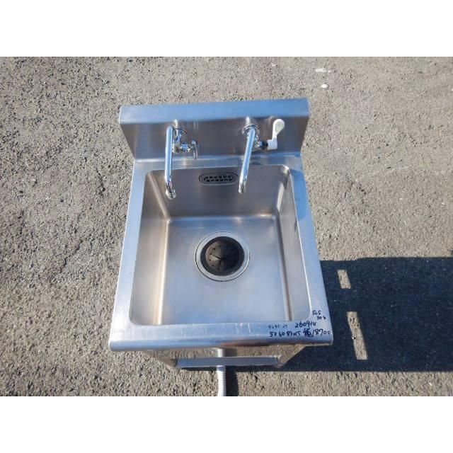タニコー 業務用 SUS304ステンレス 1槽 シンク W500 D600 H830(+150)mm 厨房 槽内寸W42D45深27cm W50D60H83(+15)cm TA-1S-45
