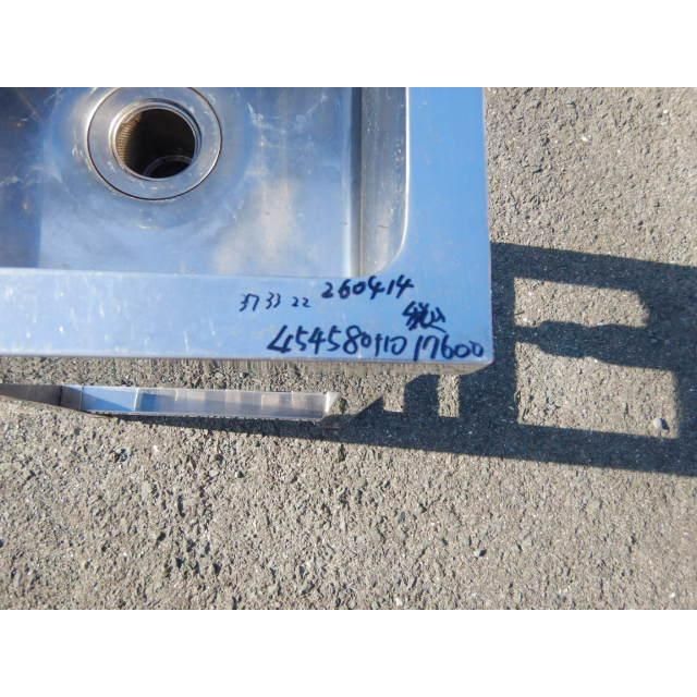 ヨコタ 業務用 ステンレス 1槽シンク W450 D450 H800(+100)ｍm 厨房 槽内寸W37D33深22cm W45D45H80(+10)cm