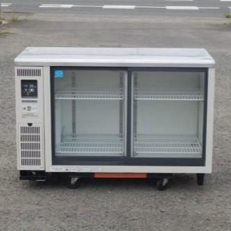 (代引不可)2014年製 フクシマ TGC-40RE コールド テーブル 形 冷蔵ショーケース W120D60H80cm 293L 85kg 100V