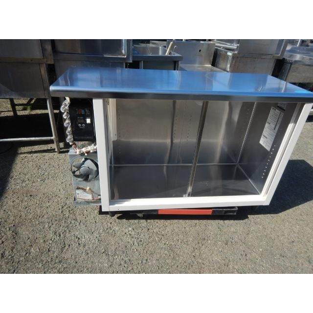 2014年製 ホシザキ RTS-120STB2 コールド テーブル 形 冷蔵ショーケース W120D45H80cm 219L 60kg 100V