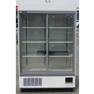(営業所止)2014年製 ホシザキ RSC-120C-1 リーチイン 冷蔵 ショーケース 100V W1200D650H1880mm 781L 棚3段 170kg 蒸発皿の金具欠品