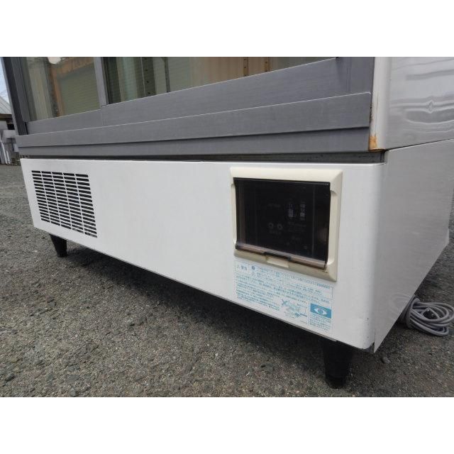 (営業所止)2014年製 ホシザキ RSC-120C-1 リーチイン 冷蔵 ショーケース 100V W1200D650H1880mm 781L 棚3段 170kg 蒸発皿の金具欠品