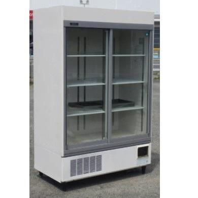 (営業所止)2014年製 ホシザキ RSC-120C-1 リーチイン 冷蔵 ショーケース 100V W1200D650H1880mm 781L 棚3段 170kg 蒸発皿の金具欠品