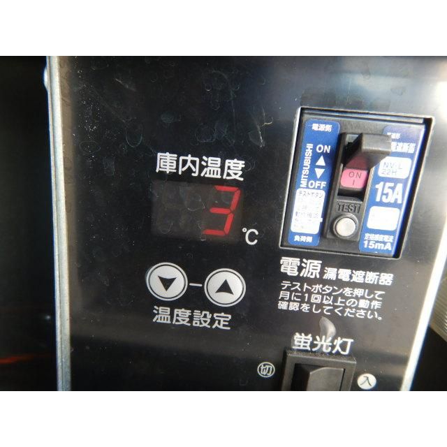 (営業所止)2014年製 ホシザキ RSC-120C-1 リーチイン 冷蔵 ショーケース 100V W1200D650H1880mm 781L 棚3段 170kg 蒸発皿の金具欠品
