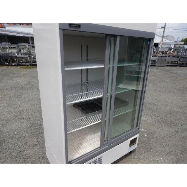 (営業所止)2014年製 ホシザキ RSC-120C-1 リーチイン 冷蔵 ショーケース 100V W1200D650H1880mm 781L 棚3段 170kg 蒸発皿の金具欠品