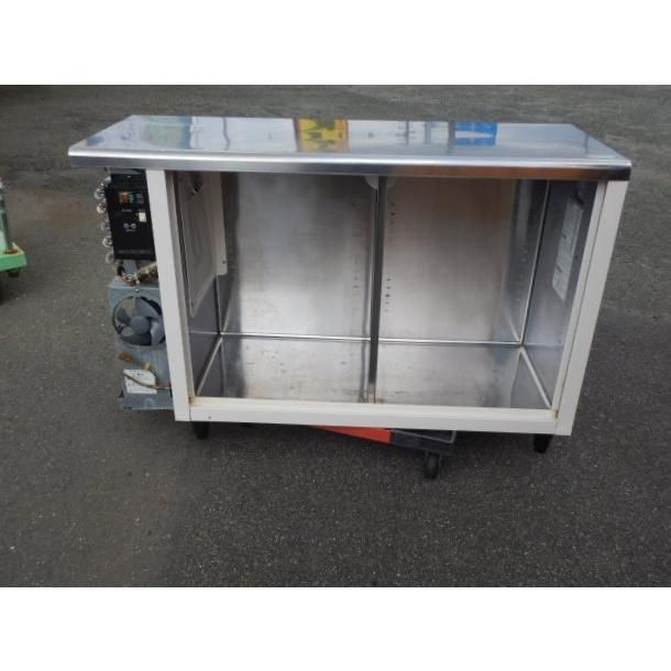 2013年製 ホシザキ RTS-120STB2 コールド テーブル 形 冷蔵ショーケース W120D45H80cm 219L 60kg 100V