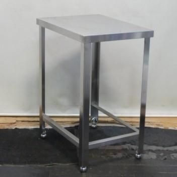 2 業務用 ステンレス 作業台 W450 D600 H800mm 厨房 3方枠 ビールサーバー台 W45D60H80cm