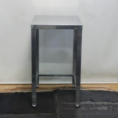 3 業務用 ステンレス 作業台 W450 D600 H800mm 厨房 3方枠 ビールサーバー台 W45D60H80cm