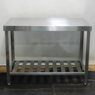 業務用 ステンレス 作業台 W1000 D630 H750ｍm 厨房 架台 オーブン スチコン 台 ガス台 コンロ台 W100 D63 H75cm 隙間