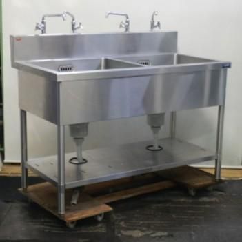3 マルゼン 業務用 ステンレス 2槽 シンク W1200 D600 H800(+150)mm 厨房 BS2-126 槽内寸W545D458深255mm W120 D60 H80(+15)cm 3 マルゼン 業務用 ステンレス 2槽 シンク W1200 D600 H800(+150)mm 厨房 BS2-126 槽内寸W545D458深255mm W120 D60 H80(+15)cm