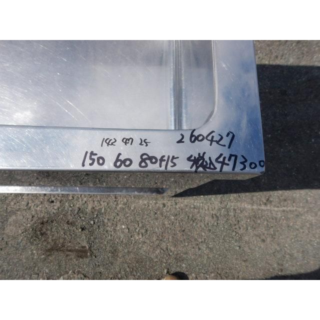 業務用 ステンレス 大型 1槽 シンク W1500 D600 H800(+150)mm 厨房 槽内寸W142D47深25cm W150 D60 H80cm 業務用 ステンレス 大型 1槽 シンク W1500 D600 H800(+150)mm 厨房 槽内寸W142D47深25cm W150 D60 H80cm