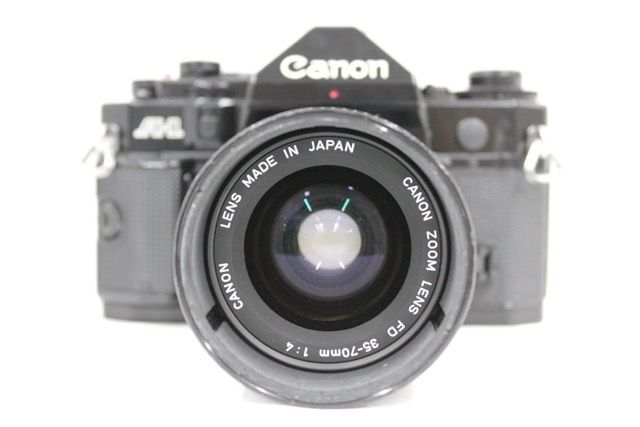 返品保証】 キャノン Canon A-1 ブラック Canon ZOOM FD 35-70mm F4